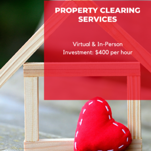 Property Clearing: $400 per hour – Deposit